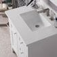James Martin Vanities Palisades 30" Single Bathroom Vanity in Bright White with 3 cm White Zeus Quartz Top and Rectangular Sink, , large