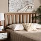 Baxton Studio Duncan King Slat Headboard in Ash Walnut, , large