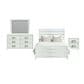 Mayberry Hill Tobias 4-Piece Full Bed Set in White, , large