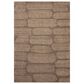 Loloi Hartley Brown and Taupe 2"3" x 3"9" Area Rug, , large