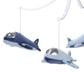 Lambs and Ivy Little Aviator Musical Baby Crib Mobile Soother Toy in Blue, , large