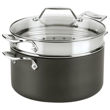 All-Clad 7 Qt Essentials Nonstick Multi-Pot in Black and Silver, , large