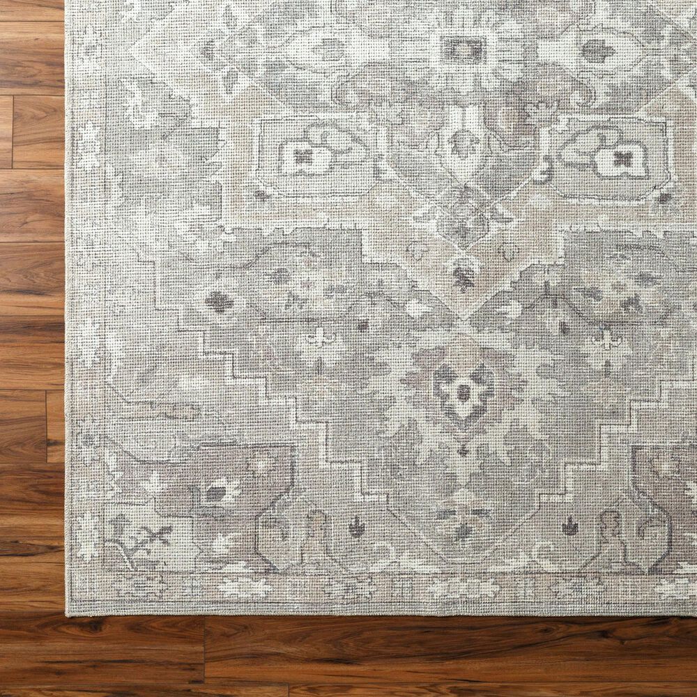 Surya Elle 3&#39;11&quot; x 5&#39;7&quot; Sage, Off-White, Dusty Sage, Slate, Charcoal and Tan Area Rug, , large