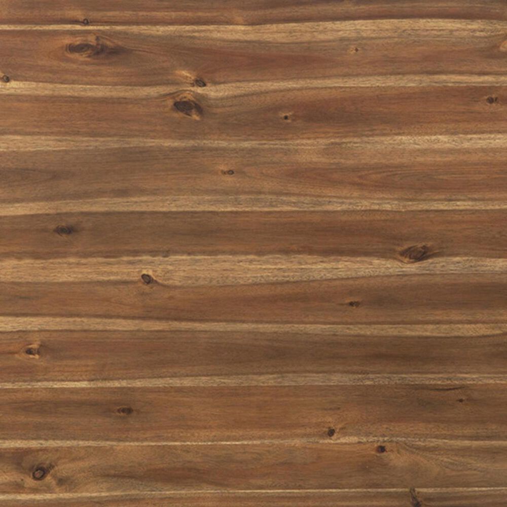Alpine Furniture Live Edge Coffee Table in Light Walnut, , large