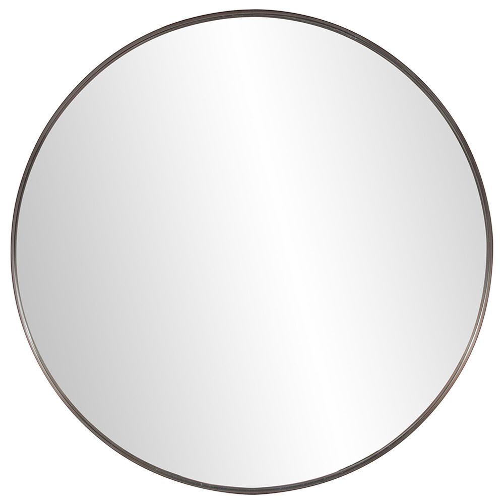 Howard Elliott Steele Round Mirror in Brass, , large
