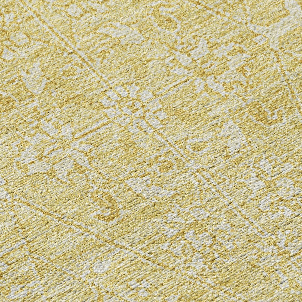 Dalyn Rug Company Solace SL12 8&#39; Round Yellow Area Rug, , large