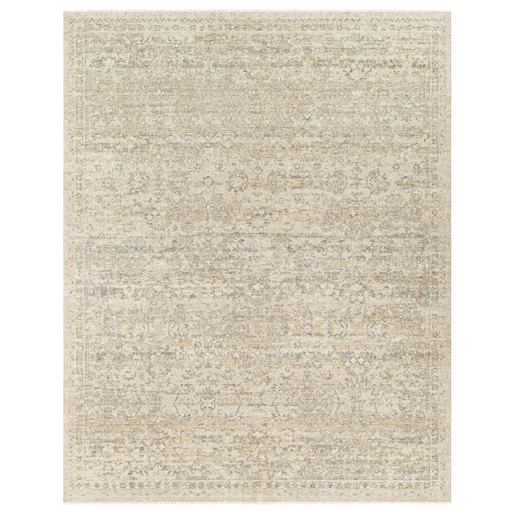 Surya Once Upon a Time Light Gray, Gray, Ivory, Tan and Light Brown 9&#39;10&quot; x 12&#39;6&quot; Area Rug, , large