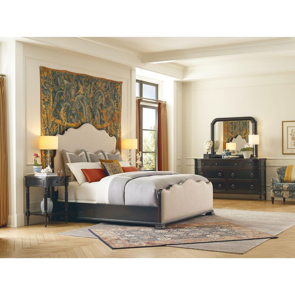 Hooker Furniture Charleston 7-Drawer Dresser in Black Cherry, , large