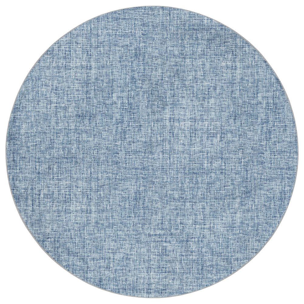 Dalyn Rug Company Voyage VY1 Denim 8" Round Area Rug, , large