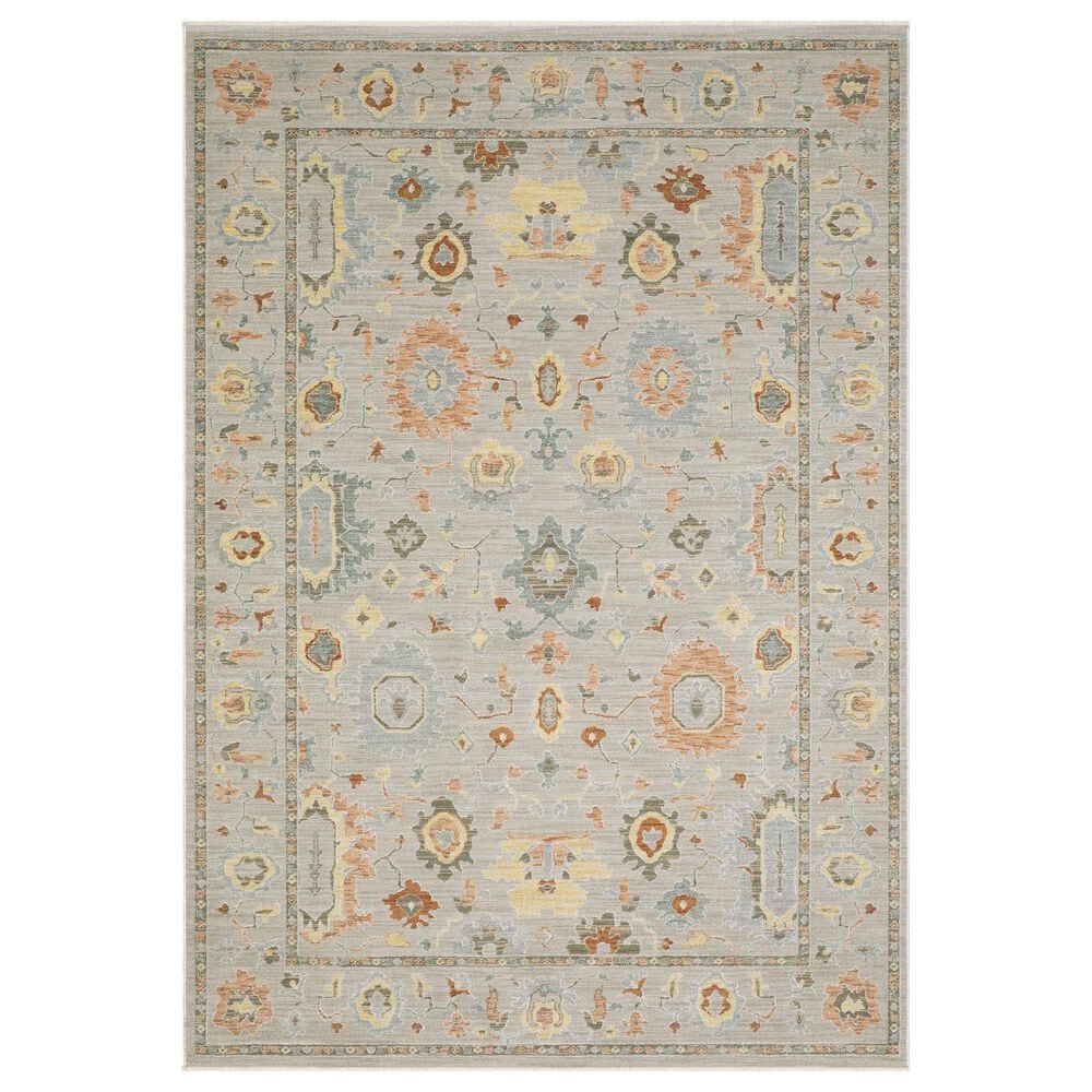 Oriental Weavers Keaton Grey and Multicolor 2"3" x 7"6" Runner, , large