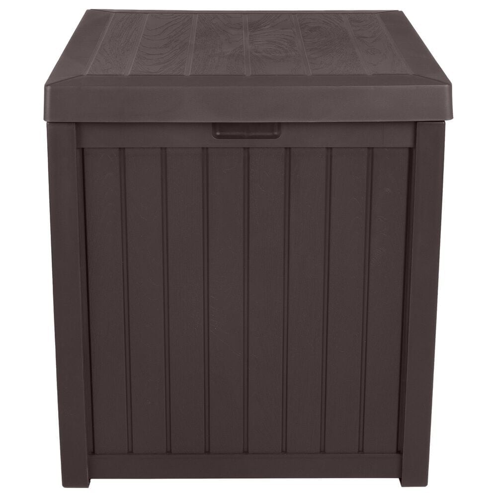 Timberlake 50 Gallon Patio Storage Box in Brown, , large