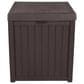 Timberlake 50 Gallon Patio Storage Box in Brown, , large