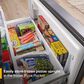 Whirlpool 22 Cu. Ft. 4-Door Depth French Door Refrigerator with EasyView Drawers in Fingerprint Resistant Stainless Steel, , large