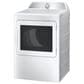 GE Profile 7.4 Cu. Ft. Electric Dryer with Sanitize Cycle and Sensor Dry in White, , large