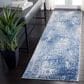 Safavieh Aston  2" x 7" Navy and Gray Runner, , large