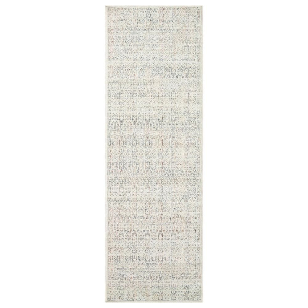 Amber Lewis x Loloi Zuma 2"7" x 10" Ivory and Multicolor Runner, , large