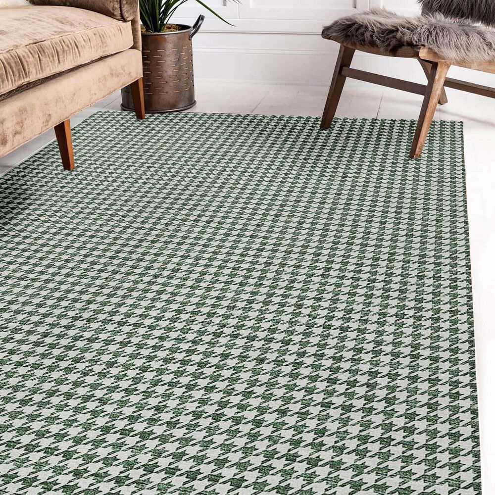 Dalyn Rug Company Hinton 8&#39; x 10&#39; Green Indoor/Outdoor Area Rug, , large