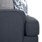 Moore Furniture Landry Stationary Sofa in Lillie Indigo, , large