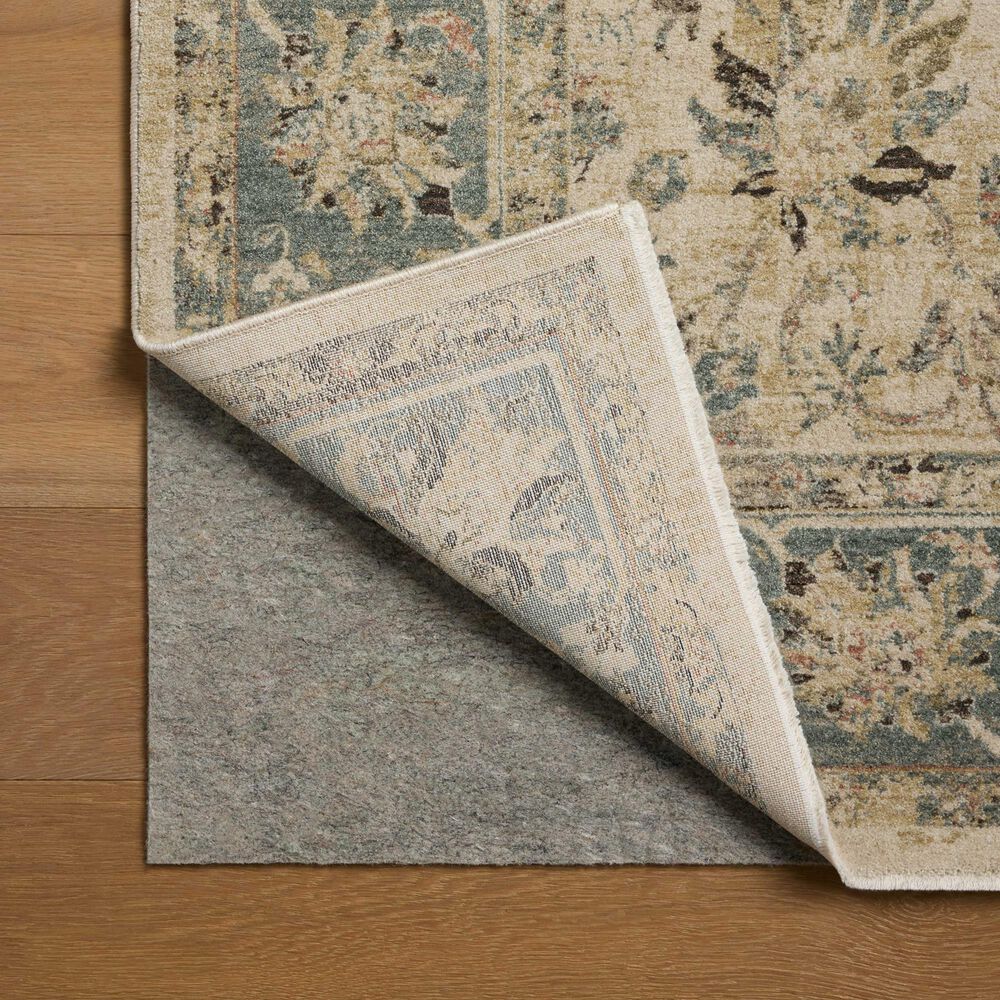 Loloi Briar Antique Ivory and Blue 9'3" x 13' Area Rug, , large