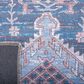 Safavieh Serapi Bohemian 4" x 6" Blue and Ivory Area Rug, , large