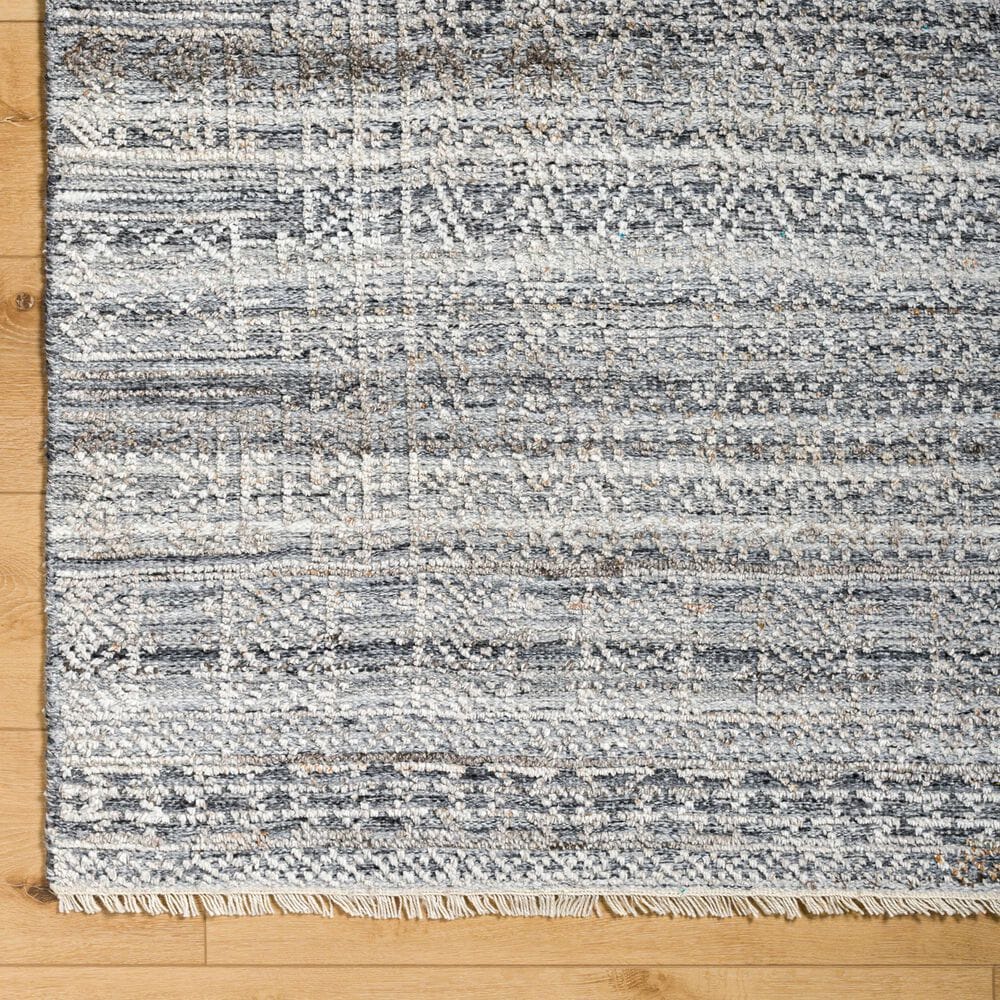 Surya Pompei Dark Brown, Black, Brown, Slate, Off-White and Rust 10&#39; x 14&#39; Area Rug, , large