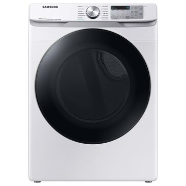 Samsung 7.5 Cu. Ft. Capacity Electric Dryer with Steam in White, , large