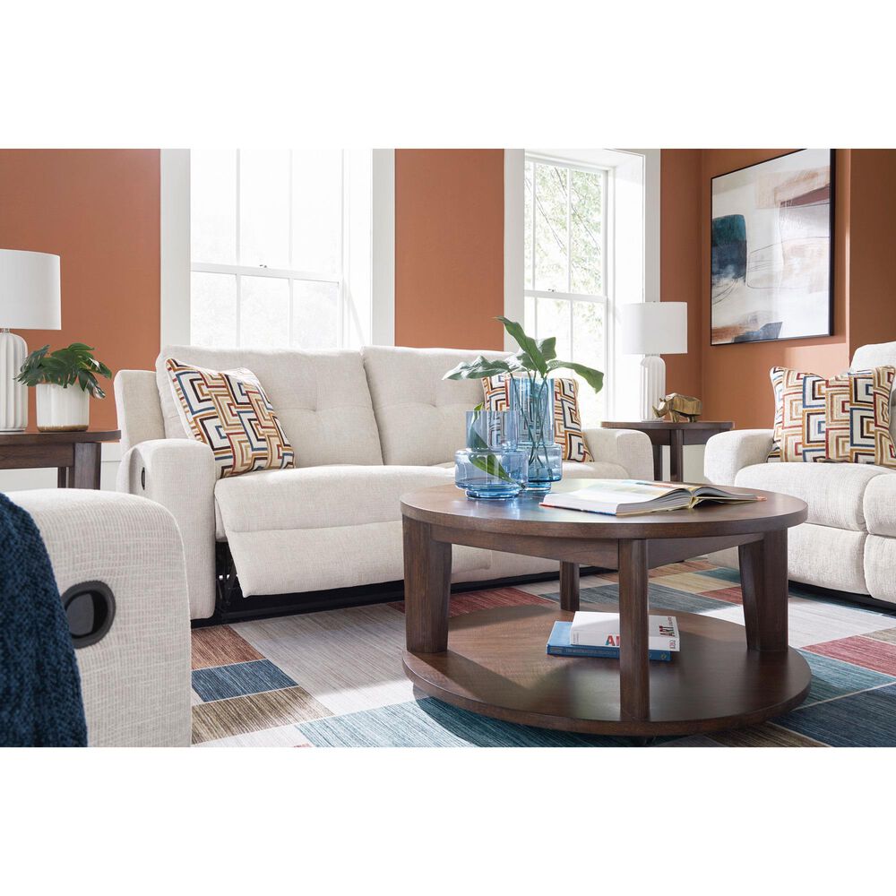 Ashley Danum Manual Reclining Sofa in Stone, , large