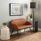 Lumisource Daniella Bench in Camel/Black, , large