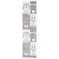 Safavieh Carousel 2"3" x 6" Grey and Ivory Kids Runner, , large