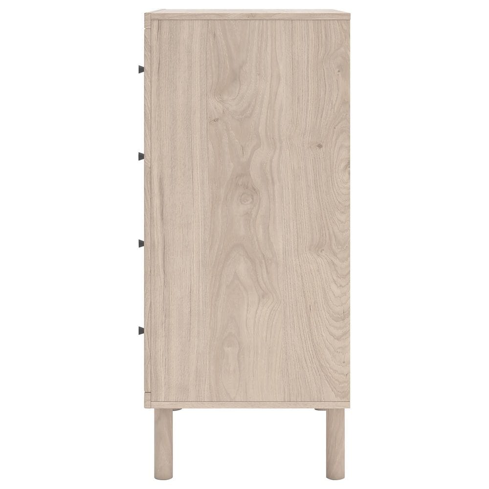 Ashley Arloster 4-Drawer Chest in Tan, , large