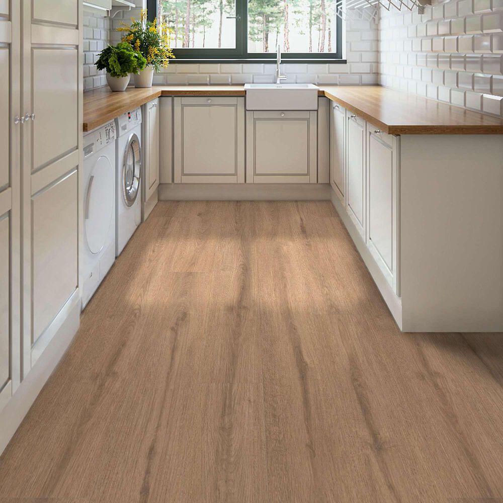 Shaw Vinyl Tile Ascent Natural Bevel Dwell 9&quot; x 72&quot; Vinyl Plank, , large
