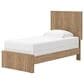 Ashley Gramburg Twin Panel Bed in Warm Brown, , large