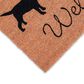 Trans-Ocean Import Natura Three Dogs Holiday 1"6" x 2"6" Natural Outdoor Door Mat, , large