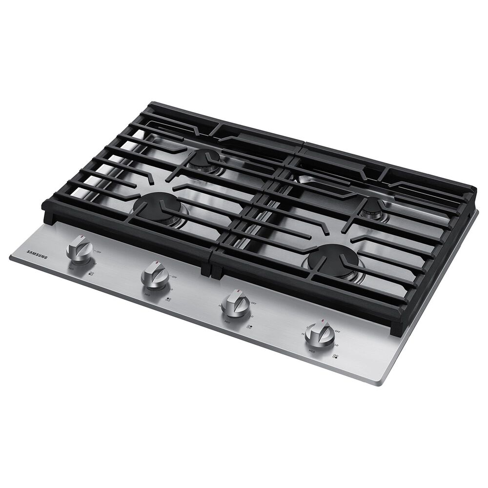 Samsung 30&quot; Gas Cooktop 4 Burner in Stainless Steel, , large