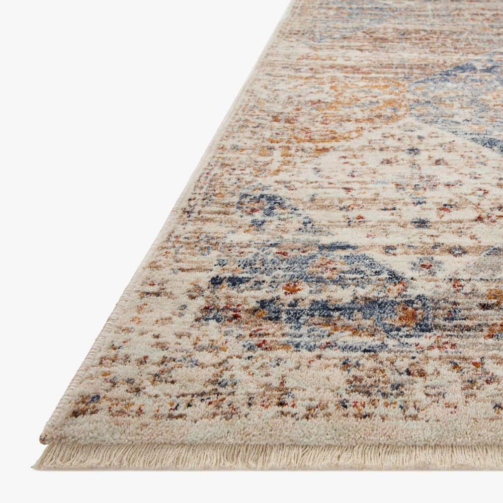 Loloi II Sorrento 5&#39;3&quot; x 7&#39;6&quot; Ivory and Multicolor Area Rug, , large
