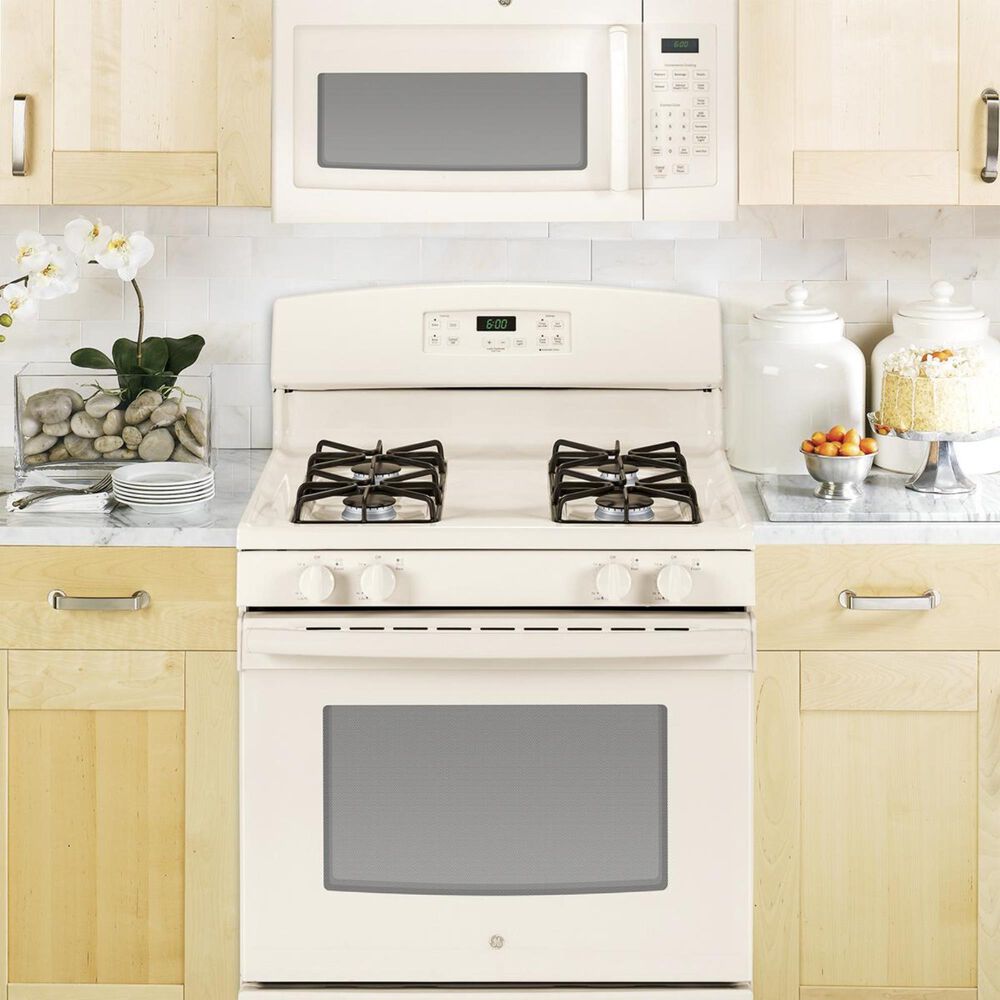 GE Appliances 1.6 Cu. Ft. Over the Range Microwave Oven with 1000 Watts in Bisque, , large