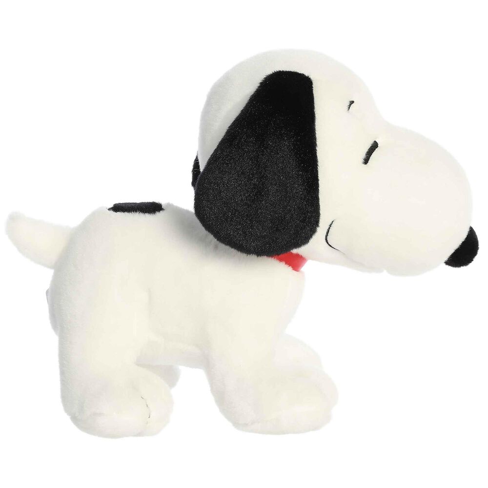 Aurora Peanuts 10&quot; Standing Snoopy Plush in White, Black and Red, , large
