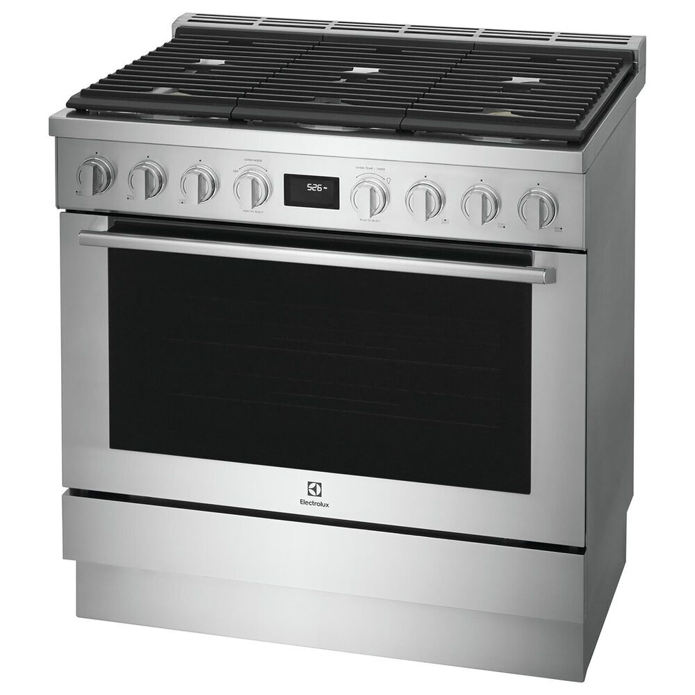 Electrolux 36" DualFuel Freestanding Range with True Convection in