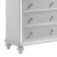 New Heritage Design Stardust 6-Drawer Dresser in White, , large