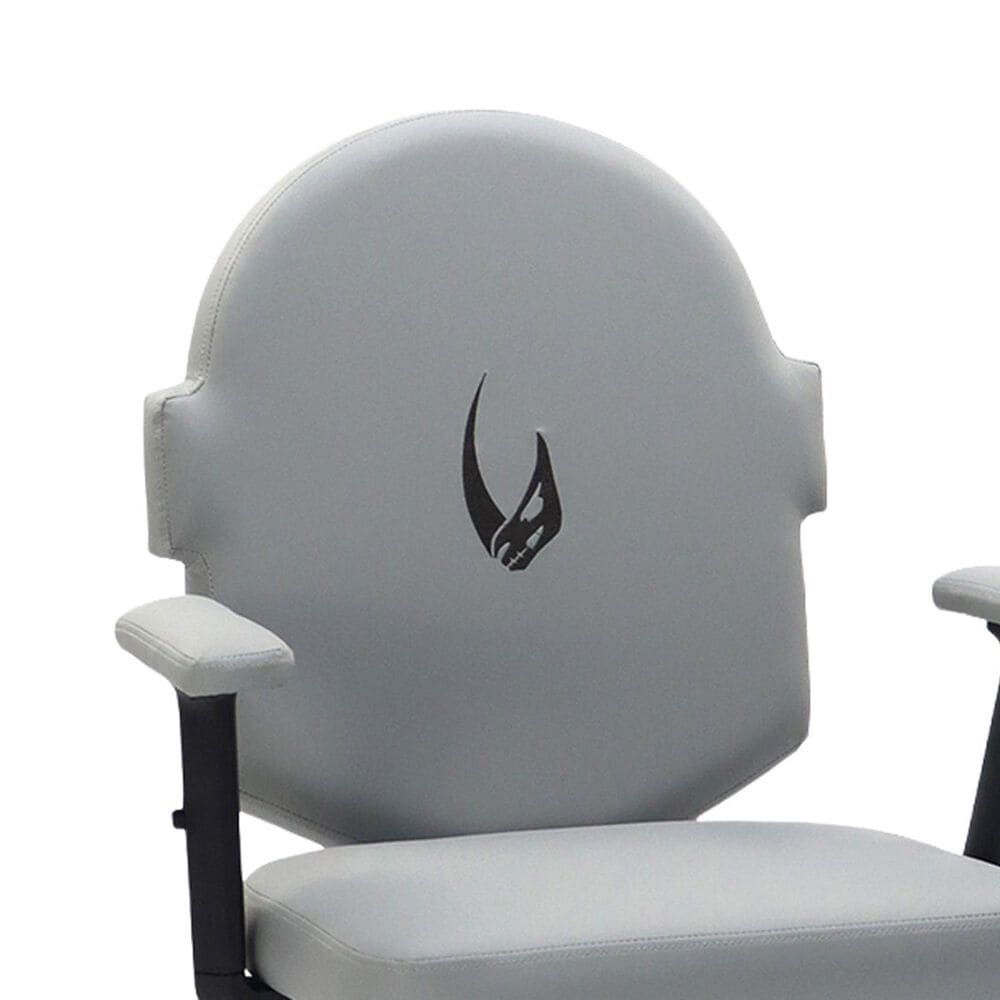 Impressions Vanity Mandalorian Swivel Chair in Silver, , large
