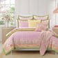J. Queen Bold Shiloh 2-Piece Twin/Twin XL Comforter Set in Pink, Green and Orange, , large