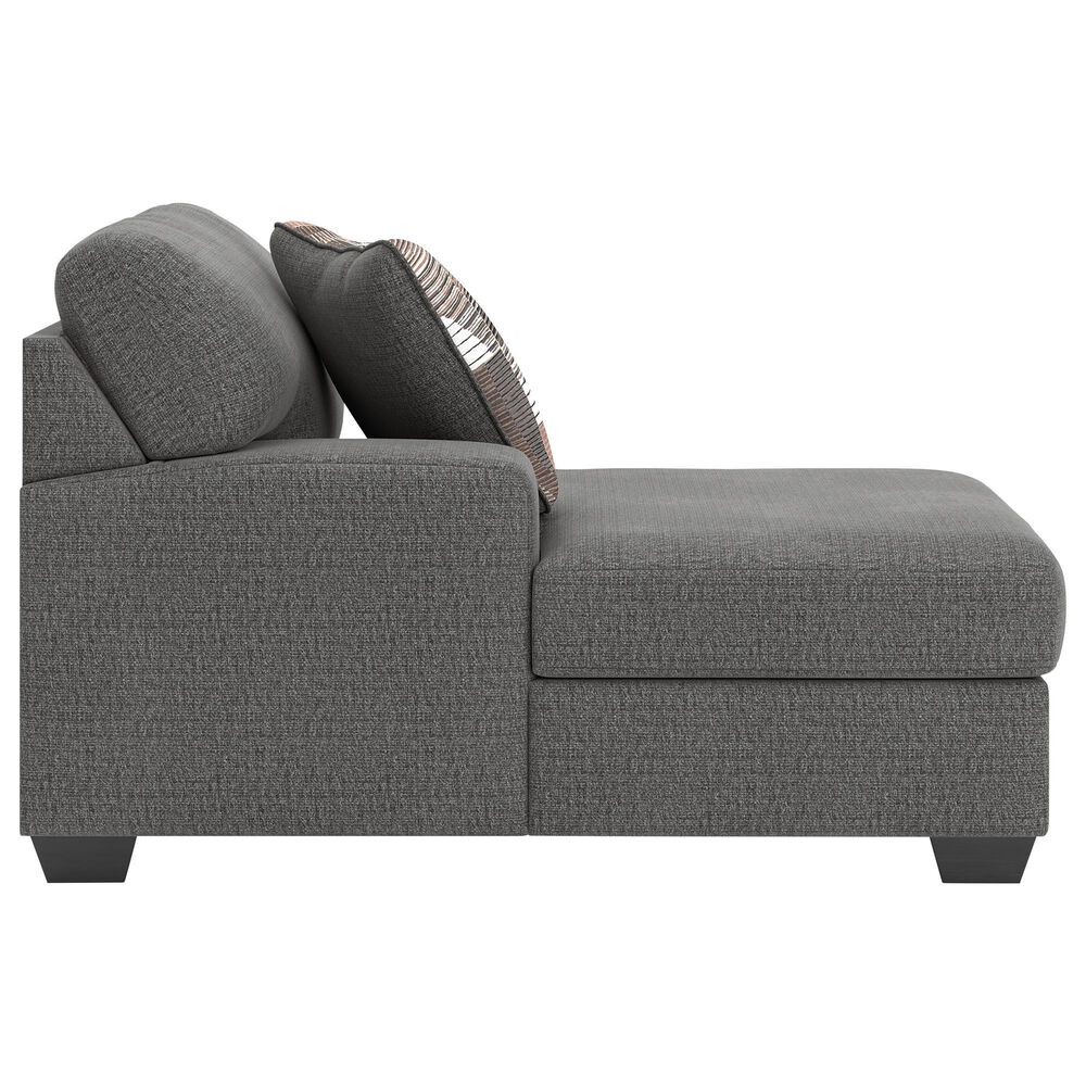 ASHLEY Seyler Lane 3-Piece Left Facing Sectional with Right-Arm Chaise in Greystone, , large