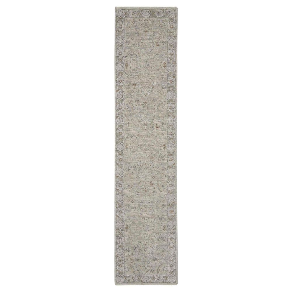 Nourison Infinite 2"3" x 10"2" Light Grey Runner, , large