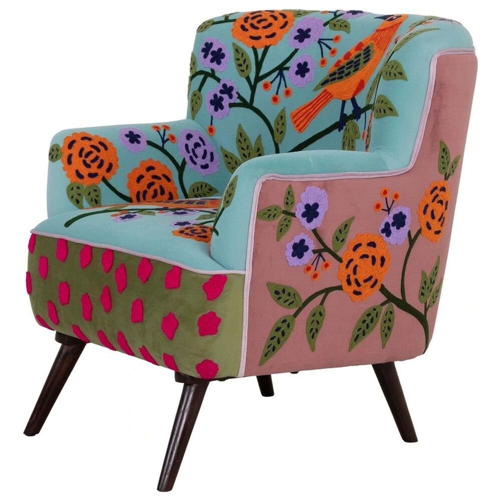 L.R. Home Matilda Nature Accent Chair in Multicolor, , large