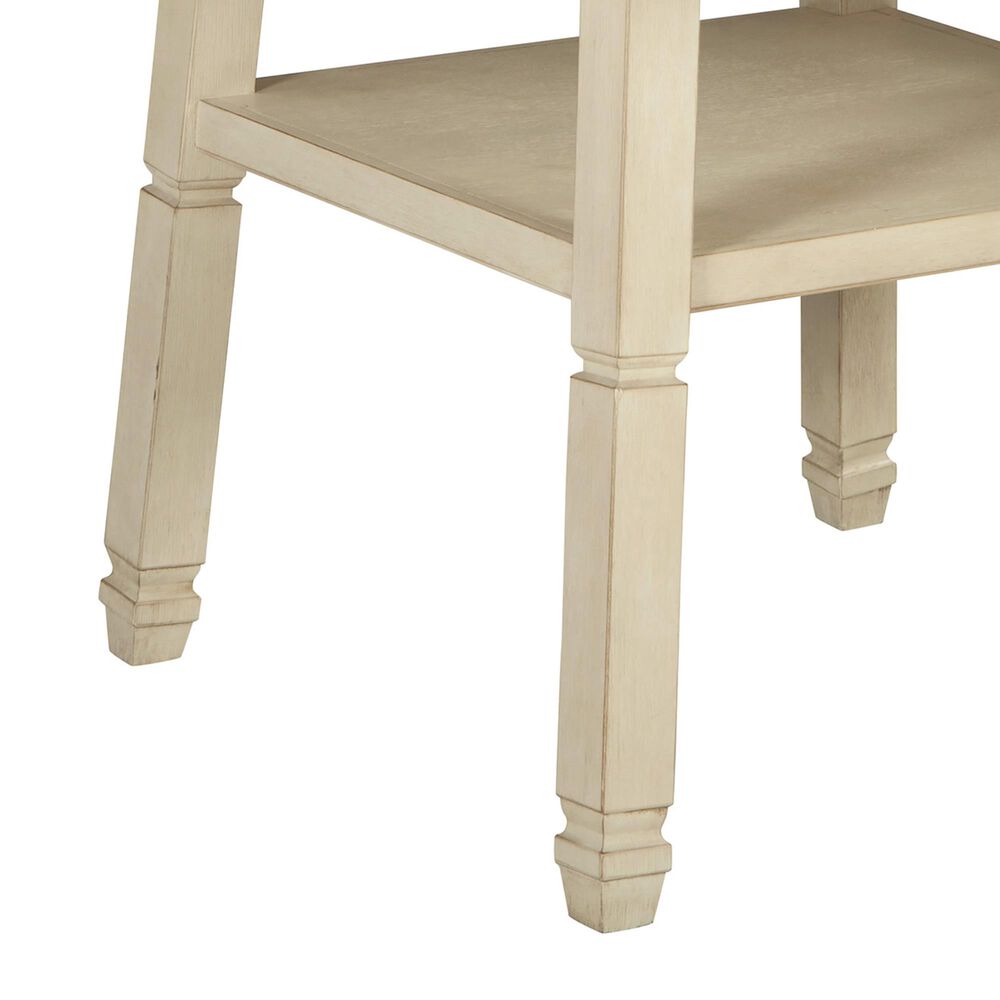 Signature Design by Ashley Bolanburg Round Drop Leaf Counter Table in Two-tone, , large