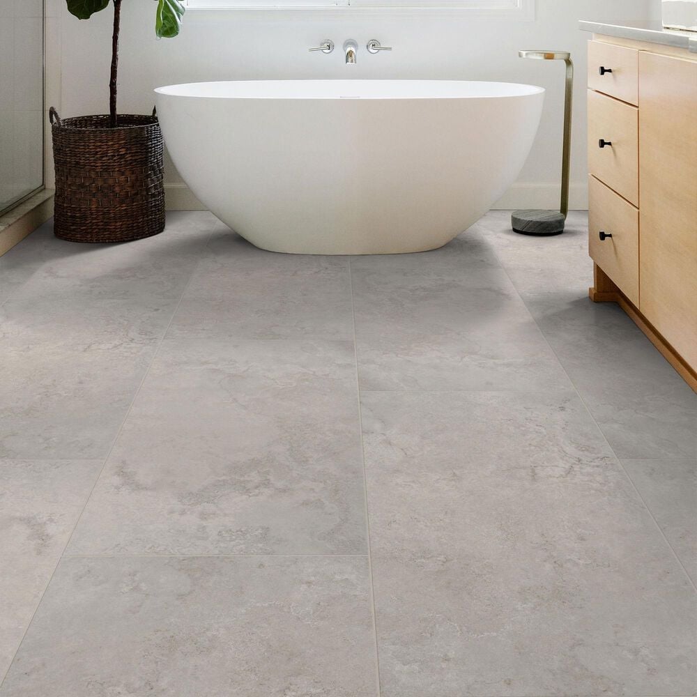 Shaw Layered Earth Grey 24&quot; x 48&quot; Porcelain Tile, , large