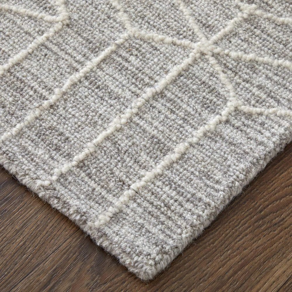Feizy Rugs Emerson 9&#39;6&quot; x 13&#39;6&quot; Gray and Ivory Area Rug, , large