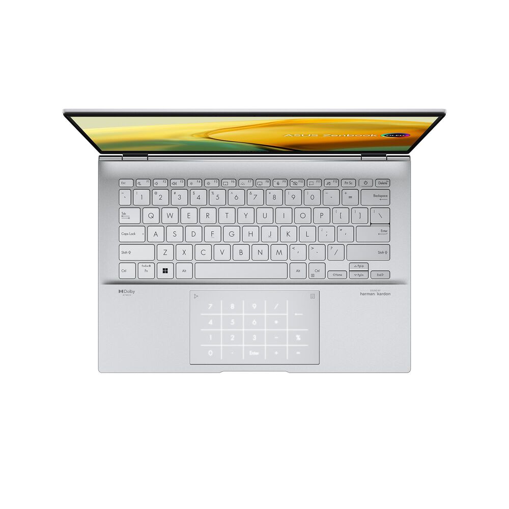 ASUS Zenbook 14&quot; Laptop | Intel Core i9-13900H - 16GB RAM - Intel Iris Xe Graphics - 1TB SSD in Foggy Silver, , large