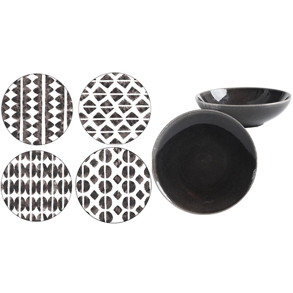 Spice by Tia Mowry Truffle Pepper 12-Piece Dinnerware Set , , large