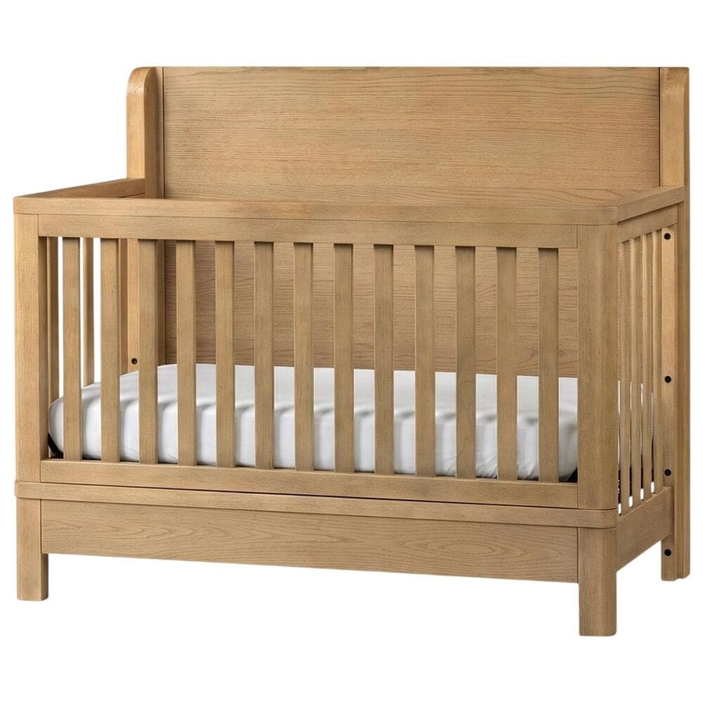 Eastern Shore Modena 2-Piece Convertible Crib and Dresser Nursery Set in Natural, , large
